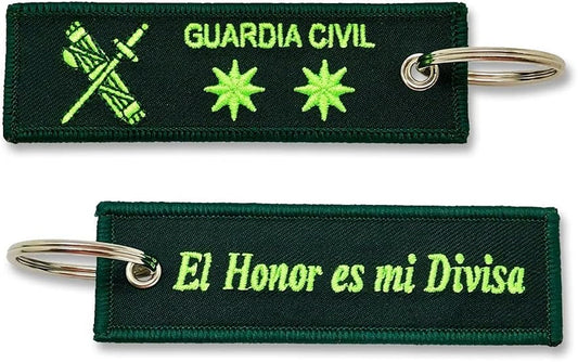 Llavero Guardia Civil El Honor Es Mi Divisa Bordado