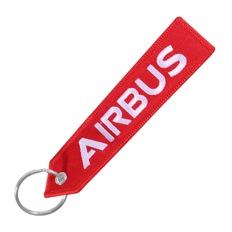 Airbus A320Neo Family A320 Aerospace European Aircraft Design Manufacturer Airplane Airline Flight Keychain Key Chain Fob Ring