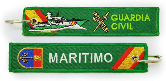 Llavero Guardia Civil Marítimo Bordado